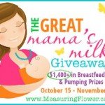 The Great Mama’s Milk Giveaway $1,400+ in prizes! {Ends 11-04}