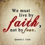 Faith Instead of Fear #sharegoodness #spreadpositivity